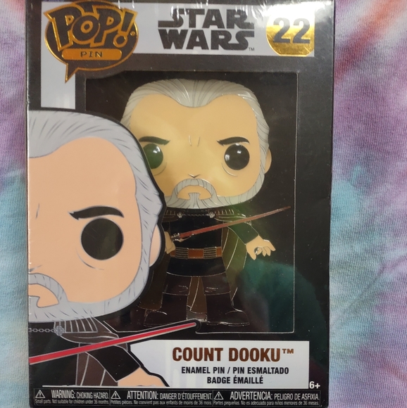 Star Wars Dooku Enamel Pin - Picture 9 of 11
